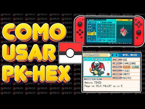 Como usar o PKHeX para editar Pokemons