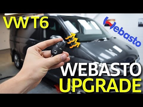 Volkswagen Transporter T6 Webasto Remote Upgrade