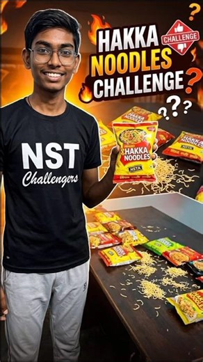 ONE PUNCH CHALLENGE! 👊 Can I Break This Hakka Noodles Packet?