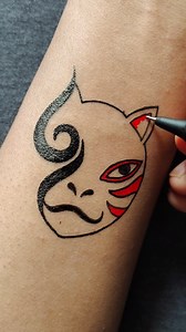 121K views · 4.5K reactions | Anbu Mask..... . .#anime #tattoo #tattooart | Ink Creation | Facebook
