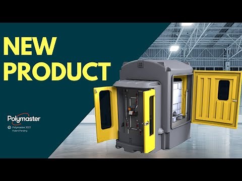 Polymaster Enclosed IBC Bund, Safely Store and Secure IBC Storage