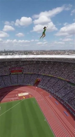Women's Long Jump Athlete Flew Higher Than Earth! 🚀