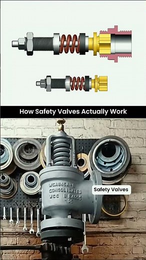 How Safety Valves Actually Work #engineering #stem
