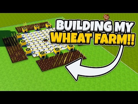 BUILDING MY WHEAT FARM!! | Block Tycoon ROBLOX