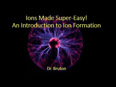 Ions Made Super-Easy: An Introduction to Ion Formation