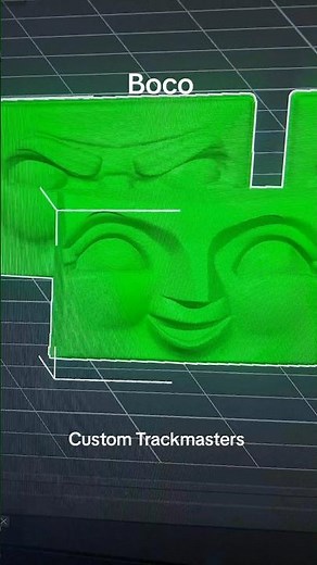 Custom Boco Faces Thomas Trackmaster