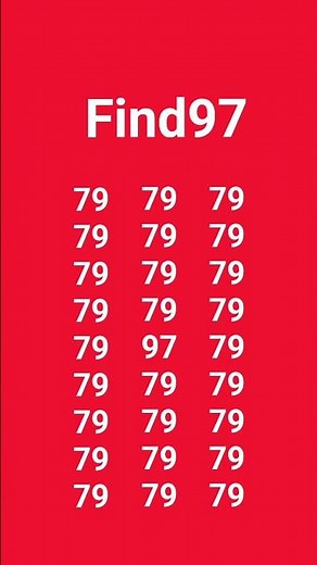 find the number 97