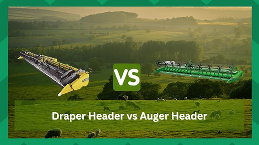 Draper Header vs Auger Header Comparison: What's The Difference - Farmer Grows