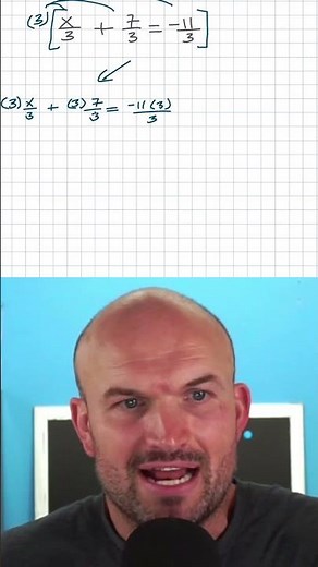 This One Tip Solves Fractional Equations Fast #algebra #mathtrick #fractions