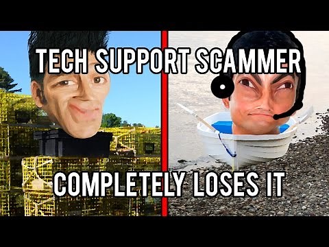 Microsoft Tech Support Scammer Loses His Sh*t - The Hoax Hotel