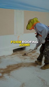 Fixing a Commercial Foam Roof 🛠️ #roofing #roofingexperts #roofersofinstagram #roofrepair #roofcleaning | Five Guys Roofing