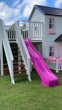 Custom Two Story Kids Playhouse Long Version #playhouse #kidsplayhouse #custommade