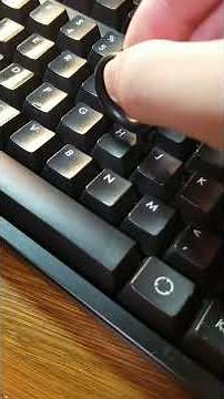 メカニカルキーボードのキーキャップを外す方法