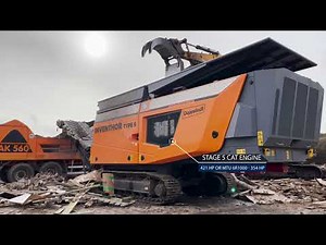 Doppstadt Inventhor Type 6 slow-speed shredder