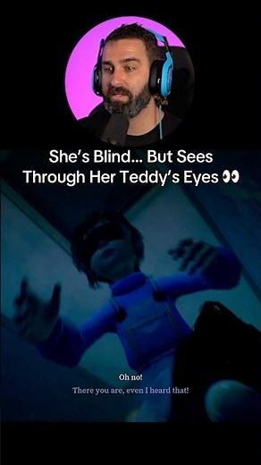 She Sees Through Her Teddy’s Eyes 👀 - Out of Sight Horror Game