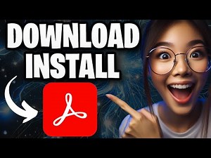 How to Download and Install Adobe Acrobat PDF Reader for Windows 10/11 Tutorial