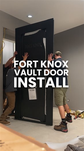 Check out this sweet Fort Knox Vault Room installation! Fort Knox is known for building the toughest, most secure vault rooms in the industry. This installation features: ✅ A massive Fort Knox vault door for ultimate burglary protection ✅ Fire-rated construction to safeguard valuables ✅ Rugged steel strength built to last a lifetime ✅ Custom storage for guns, ammo, documents & more When you want the best in home security and safe storage, Fort Knox delivers. NW Safe is proud to install vault roo