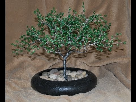 Beaded Wire Tree Demonstration