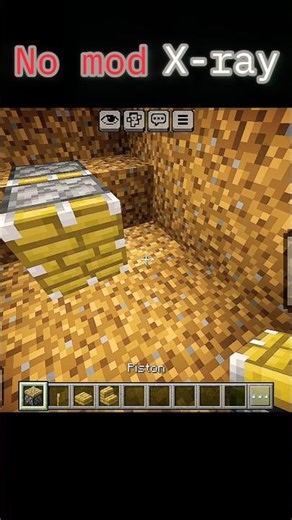 no mod x-ray #minecraft #gaming #shorts