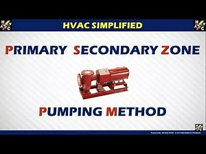 HVAC Chilled Water System (Primary & Secondary Zone) Pump Method 3