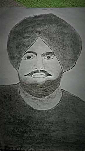 sidhu moose wala sketch #drawing #art