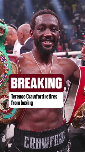 Terence “Bud” Crawford is retiring from boxing #boxing | Terence Crawford