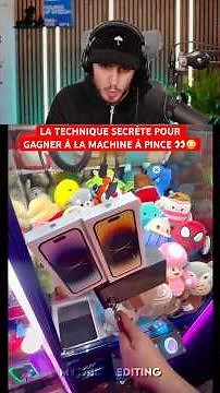 THE SECRET TECHNIQUE TO WIN AT THE CLIPPING MACHINE 👀😳