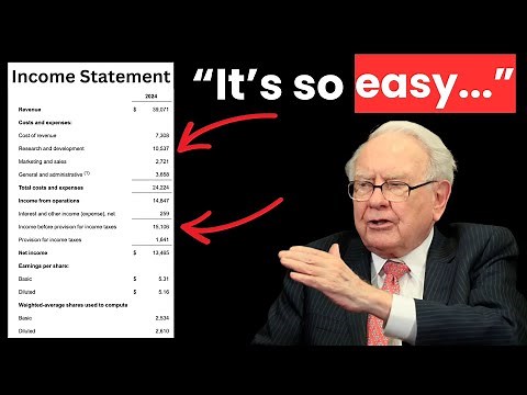 Warren Buffett: How To Analyze An Income Statement (7 Rules)