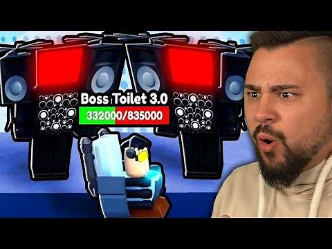 Das ORIGINALE Skibidi Toilet TOWER DEFENSE testen! (Wooow)