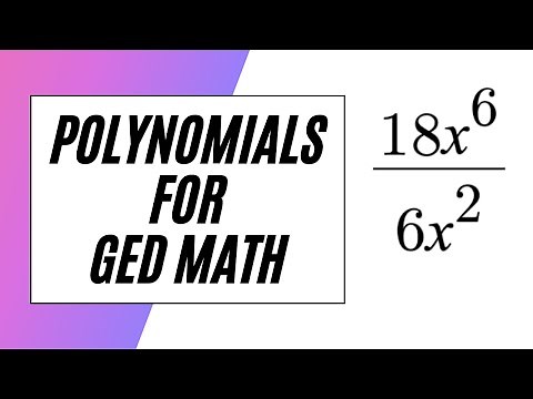Polynomials on GED Math!