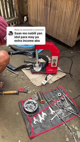 Replying to @aeronshiki Dito lang bosing click the yellow basket#vulcanizingmachine #automaticvulcanizingmachine