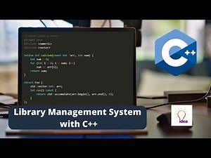 Library Management System With C++ | C++ Project