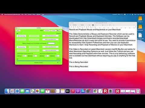 Macro Recorder for Mac to Record and Playback Mouse and Keystrokes on your Macintosh