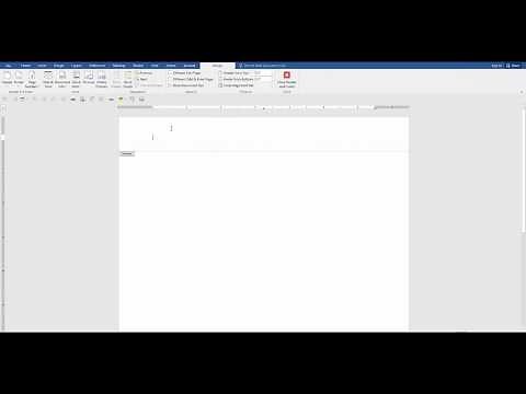 How to insert Running head & page number (APA 6 & 7) (2020; HD)