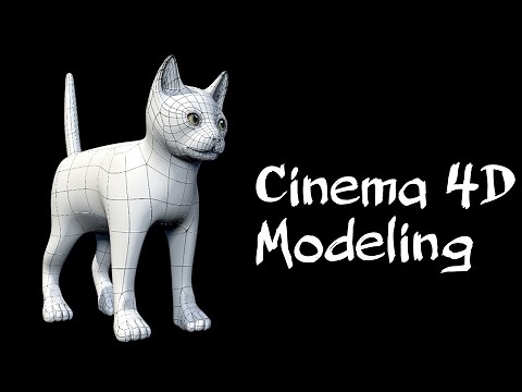 Cinema 4D | Cat |Modeling