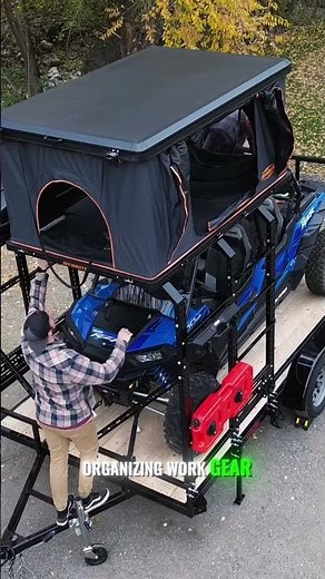 The Ultimate Modular Trailer Rack System: Utility Trailer Build! 🛠️