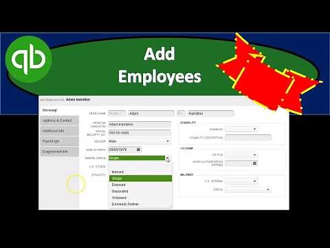 Add New Employees - QuickBooks Desktop