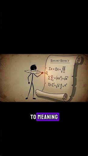 The Effort Effect — Why Your Work Matters