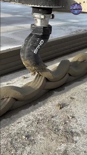 "World's Fastest House Construction! 3D Printing Machine Builds A Home in 24 Hours" #Shorts #fact