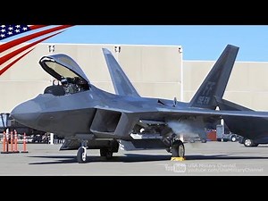 F-22 Raptor Engine Startup Sounds