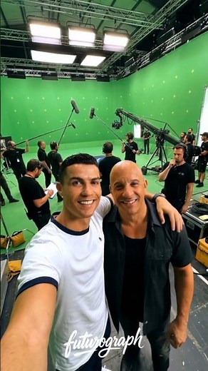 Cristiano Ronaldo on Fast & Furious 11 Set: Behind the Scenes Selfie Tour With the Fast Family (AI)