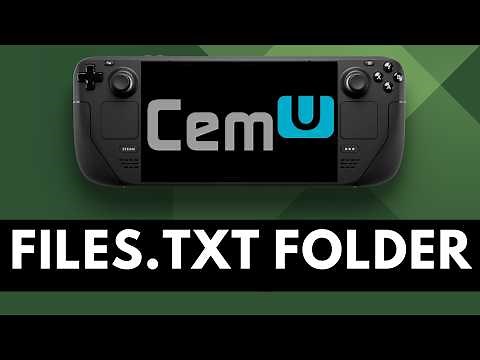 Where to Store & Save the Keys.txt File for CEMU with EmuDeck?