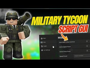 Updated Military Tycoon Script [Pastebin 2025] | Keyless & Safe
