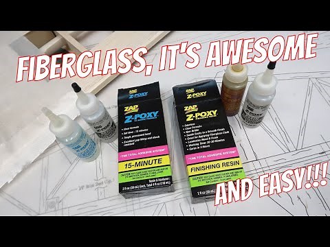 EP11: Fiberglassing the wing joint, scratchbuilding an RC giant scale airplane