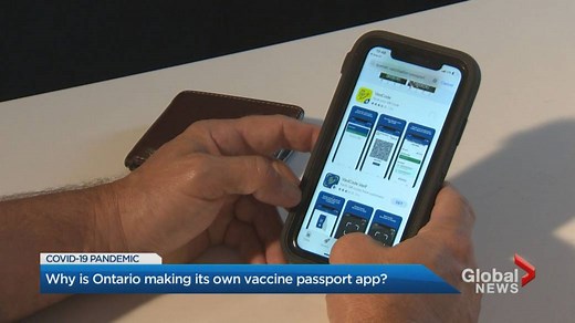 Why is Ontario developing its own vaccine passport app?