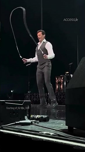 Hugh Jackman Shows Off Impressive Jump Rope Skills