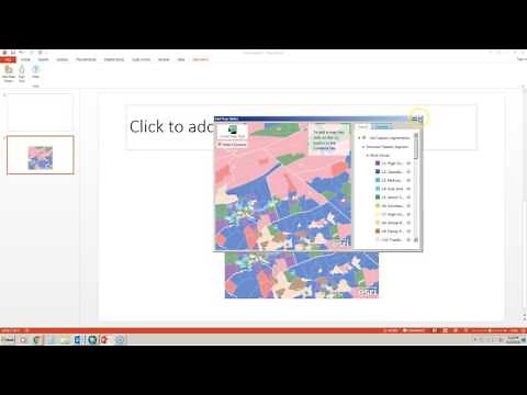 ArcGIS Maps for Microsoft Office: PowerPoint