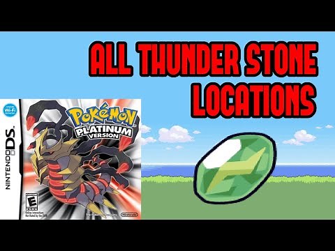 Thunder Stone Locations | Pokemon Platinum