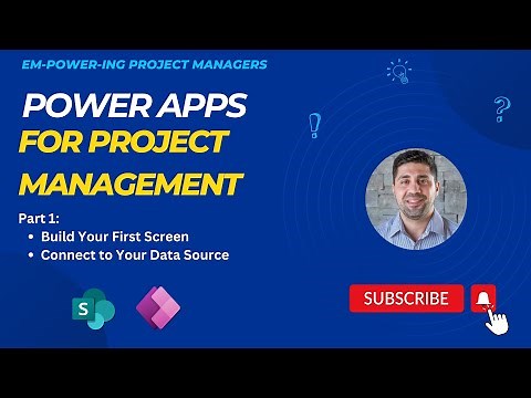 Power Apps for Project Management | Part 1