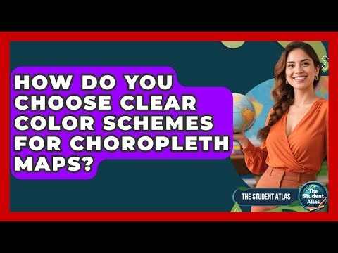 How Do You Choose Clear Color Schemes For Choropleth Maps? - The Student Atlas